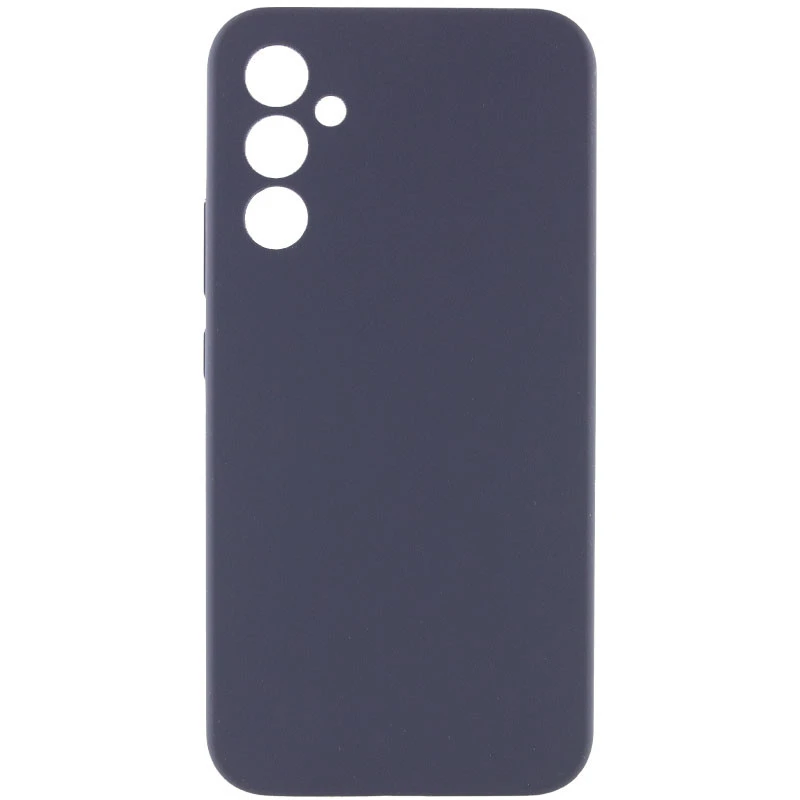 Чехол Silicone Case Lakshmi Premium з закритою камерою на Samsung Galaxy A35 – Серый / Dark Gray. Фото 1 из 6