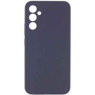 Чехол Silicone Case Lakshmi Premium з закритою камерою на Samsung Galaxy A35 — Серый / Dark Gray