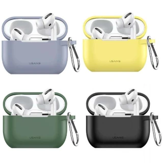 Силиконовый футляр USAMS US-BH568 Silicone Protective Cover для наушников AirPods Pro фото 1 Силиконовый футляр USAMS US-BH568 Silicone Protective Cover для наушников AirPods Pro фото 1 из 1