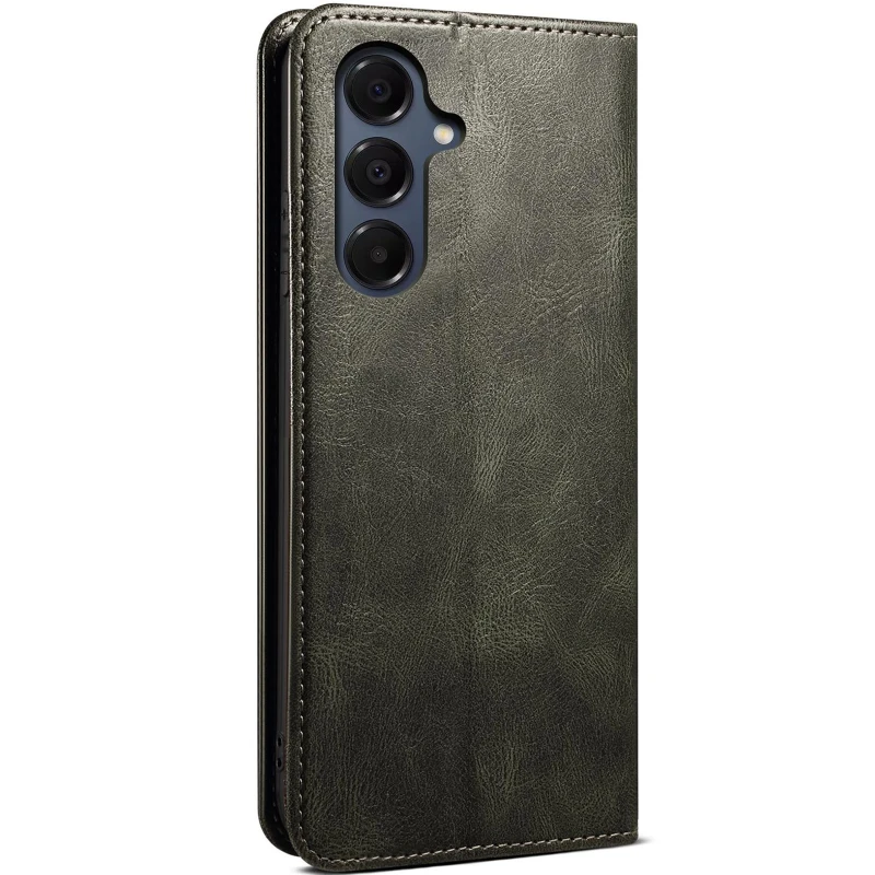 Шкіряний чохол-книжка Urban Leather series для Samsung Galaxy S26+ – Green. Фото 2 з 4