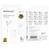 Навушники Borofone BM100 Fuente universal with microphone (Type-C/1.2m) – White. Фото 4 з 4