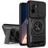 Ударостійкий чохол Camshield StandRing case для Xiaomi Poco X7 Pro – Black. Фото 1 з 1
