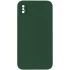 Чехол Silicone Case Square L с защитой камеры для Apple iPhone XS Max (6.5") – Зеленый / Cyprus Green. Фото 1 из 1
