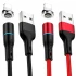 Дата кабель USAMS US-SJ352 U32 Magnetic USB to Lightning (1m) (2.4A) фото 1 из 7