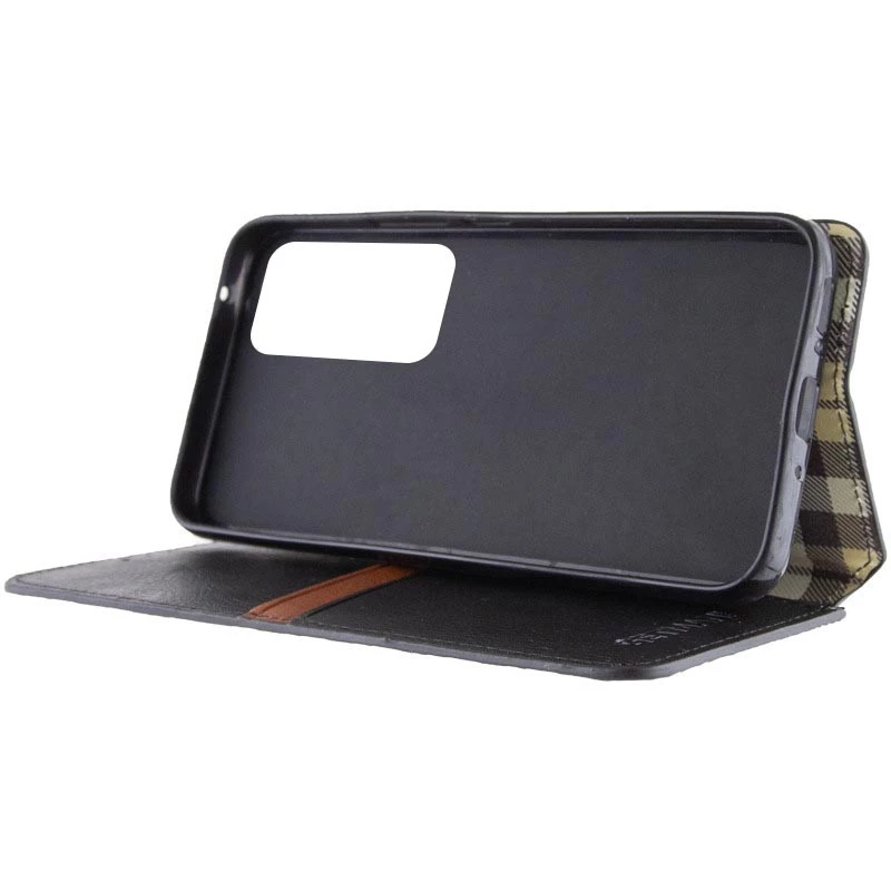 Чехол книжка GETMAN кубик для Samsung Galaxy M35 – Черный. Фото 7 из 12