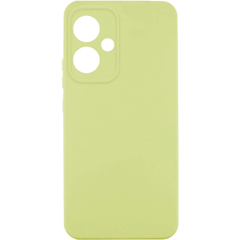 Чохол Silicone Case Lakshmi Plus з закритою камерою на Xiaomi Redmi 13 4G – Жовтий / Mellow Yellow. Фото 1 з 6