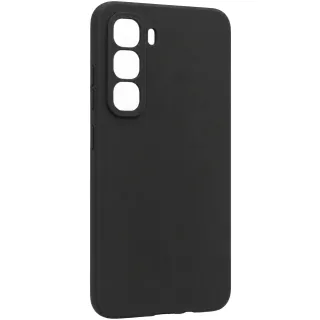 Чорний силіконовий чохол Epik із захистом камери на Infinix Hot 70 фото 1 з 5