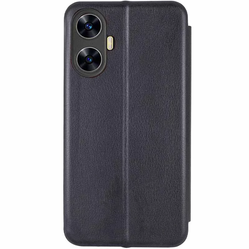 Чохол-книжка класичний на Realme C55 – Чорний. Фото 3 з 4