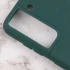 Кольоровий силіконовий чохол на Samsung Galaxy S21+ – Зелений / Forest green. Фото 3 з 4