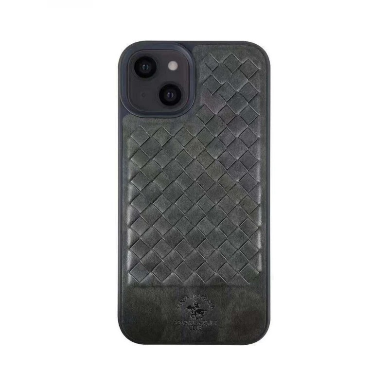 

Шкіряний чохол Polo Santa Barbara на Apple iPhone 13 Pro (6.1") (Green)