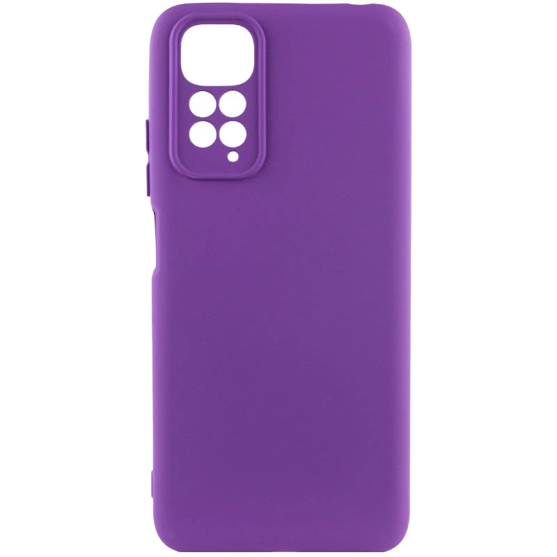 

Чехол Silicone Case Lakshmi с закрытой камерой для Xiaomi Redmi 10 (Фиолетовый / Purple), Фіолетовий / purple