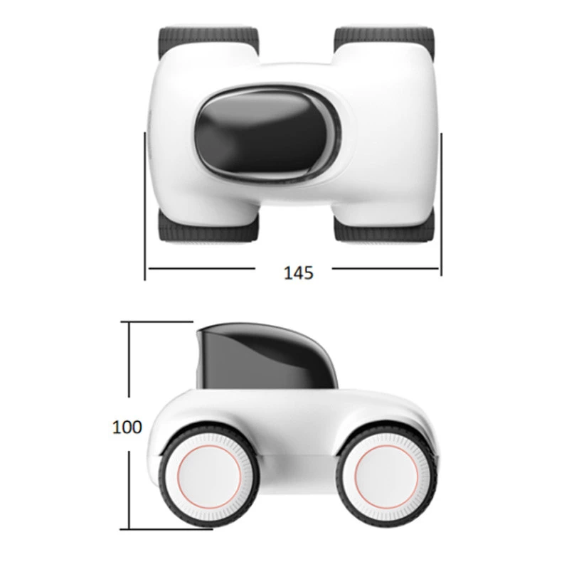 Інтерактивний робот-компаньйон EU8 Smart – White. Фото 3 з 3