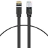 Кабель Baseus High Speed CAT6 Gigabit Ethernet Cable (Flat Cable) 12m Cluster (B00133205111-00) – Black. Фото 1 из 8