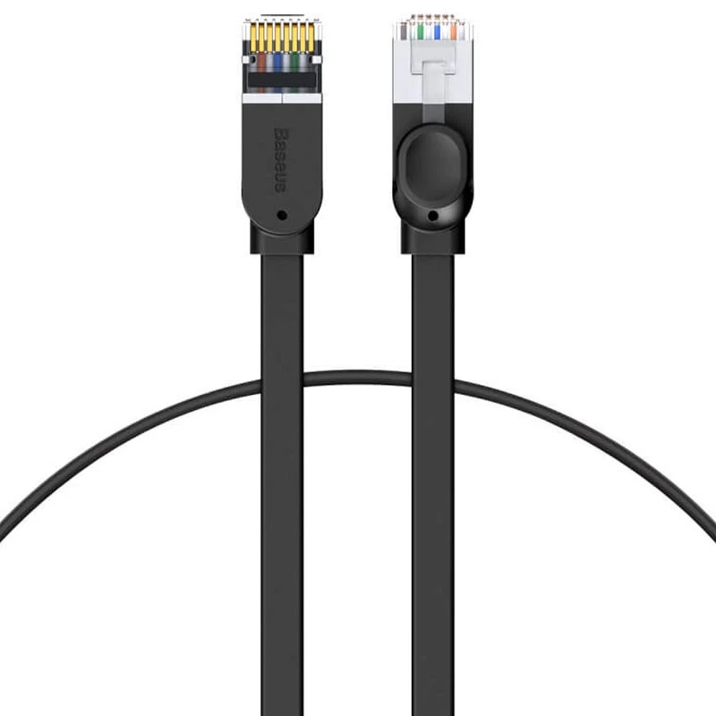 

Кабель Baseus High Speed CAT6 Gigabit Ethernet Cable (Flat Cable)30m Cluster (B00133205111-02) (Black)