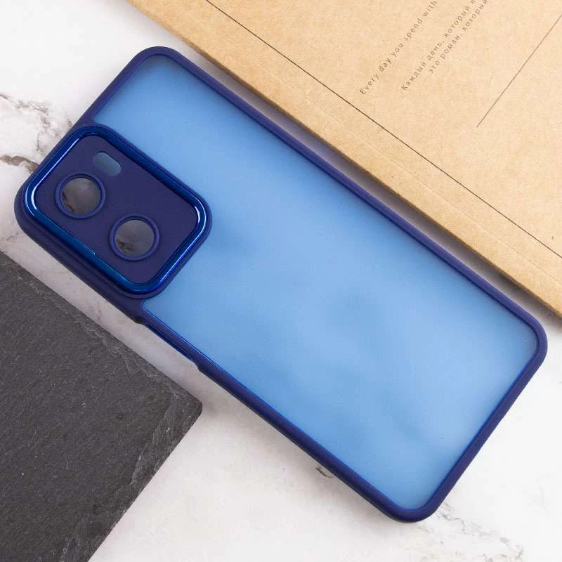 TPU+PC чехол Accent для Oppo A57s – Blue. Фото 5 из 5