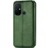 Чехол-книжка GETMAN кубик для Xiaomi Redmi 12C – Зеленый. Фото 4 из 6