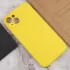 Чохол Silk Full Protective (AA) NO LOGO для Apple iPhone 16 Plus – Жовтий / Yellow. Фото 7 з 11