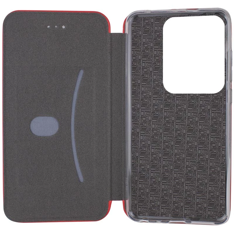 Чохол-книжка класичний на Oppo A3 4G – Червоний. Фото 3 з 4