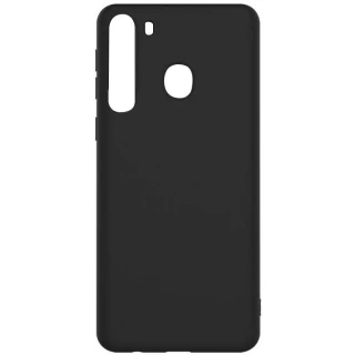 Чорний силіконовий чохол Epik на Samsung Galaxy A21 фото 1 Чорний силіконовий чохол Epik на Samsung Galaxy A21 фото 1 з 1