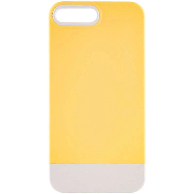 

Двухцветный чехол Bichromatic для Apple iPhone 7 plus / 8 plus (Creamy-yellow / White)