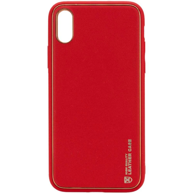 

Шкіряний чохол Xshield на Apple iPhone XR (6.1") (Червоний / Red)