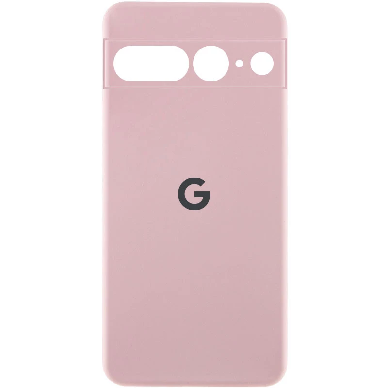 Чохол Silicone Case Lakshmi Premium L з закритою камерою на Google Pixel 7 Pro – Рожевий / Pink Sand. Фото 1 з 2