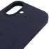 Чохол Silicone Case Full Protective (AA) V2 with MagSafe для Apple iPhone 17 (6.3") – Темно-синій / Midnight blue. Фото 9 з 11