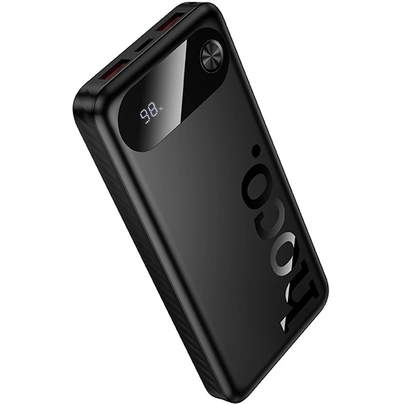 Портативний ЗП Power Bank Hoco J154 Victorious 22.5W+PD20W 10000 mAh – Black. Фото 1 з 3