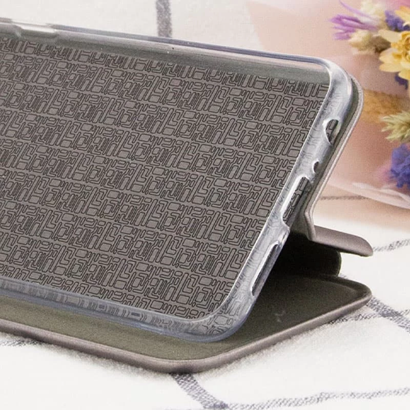 Чохол-книжка класичний на Oppo A78 4G – Сірий. Фото 5 з 5