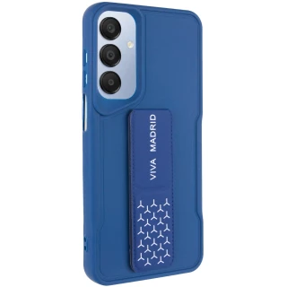 Чехол Вива с ремешком для Samsung Galaxy A25 5G — Dark Blue