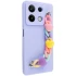 Чохол Heart з ланцюгом на Xiaomi Redmi Note 13 5G – Lilac Blue. Фото 2 з 7