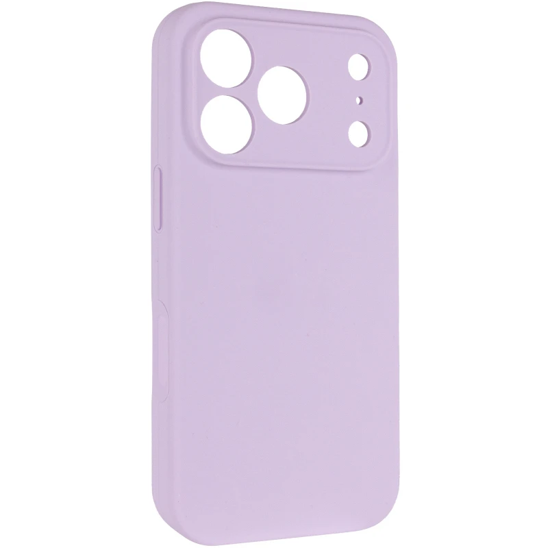 Чехол Silk Full Camera Protective (AA) NO LOGO для Apple iPhone 17 Pro (6.3") – Сиреневый / Lilac. Фото 2 из 9