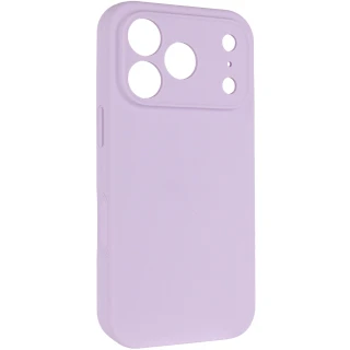 Чохол Silk Full Camera Protective (AA) NO LOGO для Apple iPhone 17 Pro (6.3") — Бузковий / Lilac