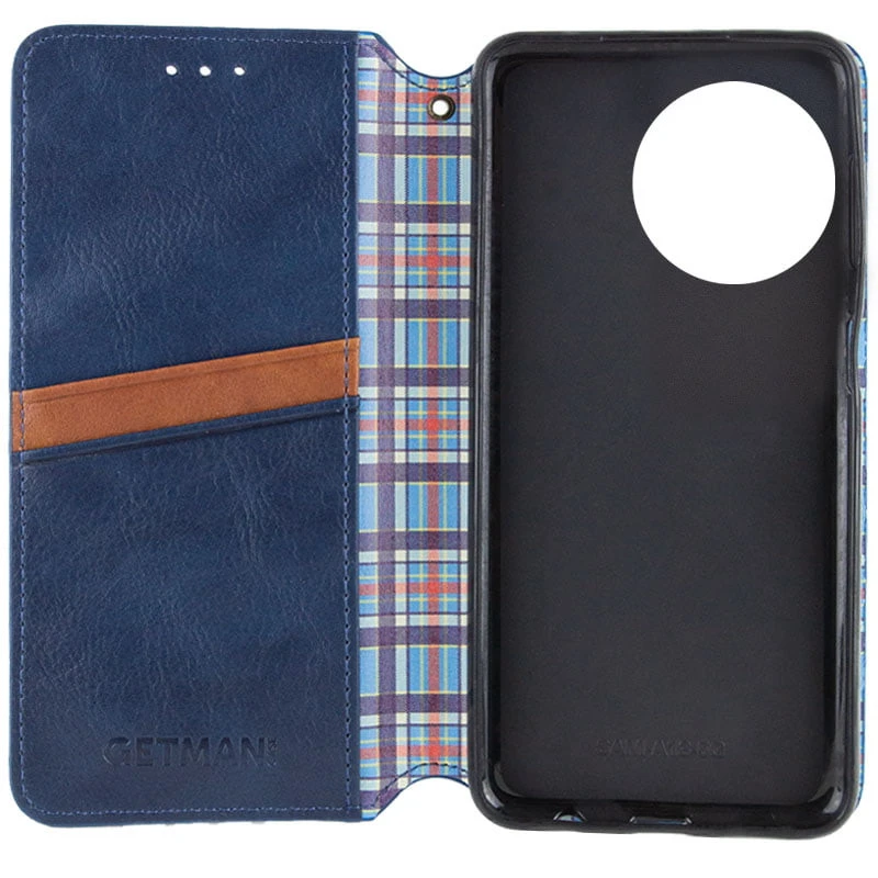 Чехол книжка GETMAN Cubic для Realme 11 4G – Синий. Фото 7 из 12