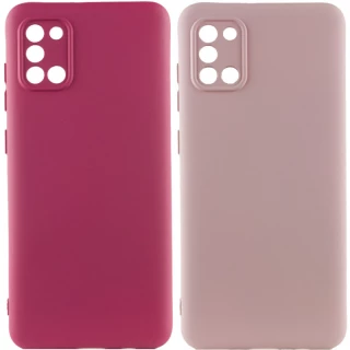Кольоровий силіконовий чохол GETMAN із закритою камерою для Samsung Galaxy A31 фото 1 Кольоровий силіконовий чохол GETMAN із закритою камерою для Samsung Galaxy A31 фото 1 з 2