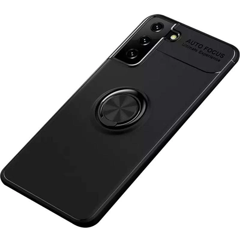 Чехол Deen ColorRing с кольцом для Samsung Galaxy S23+ – Черный / Черный. Фото 2 из 4