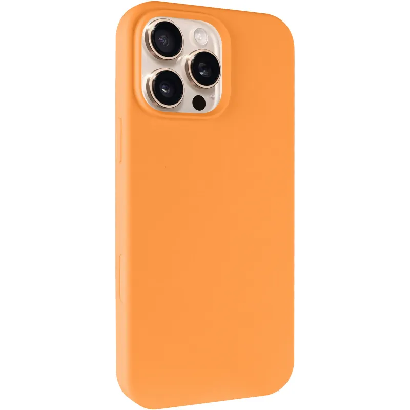 Чехол Silk Full Protective (AA) NO LOGO для Apple iPhone 17 (6.3") – Оранжевый / Orange. Фото 1 из 1