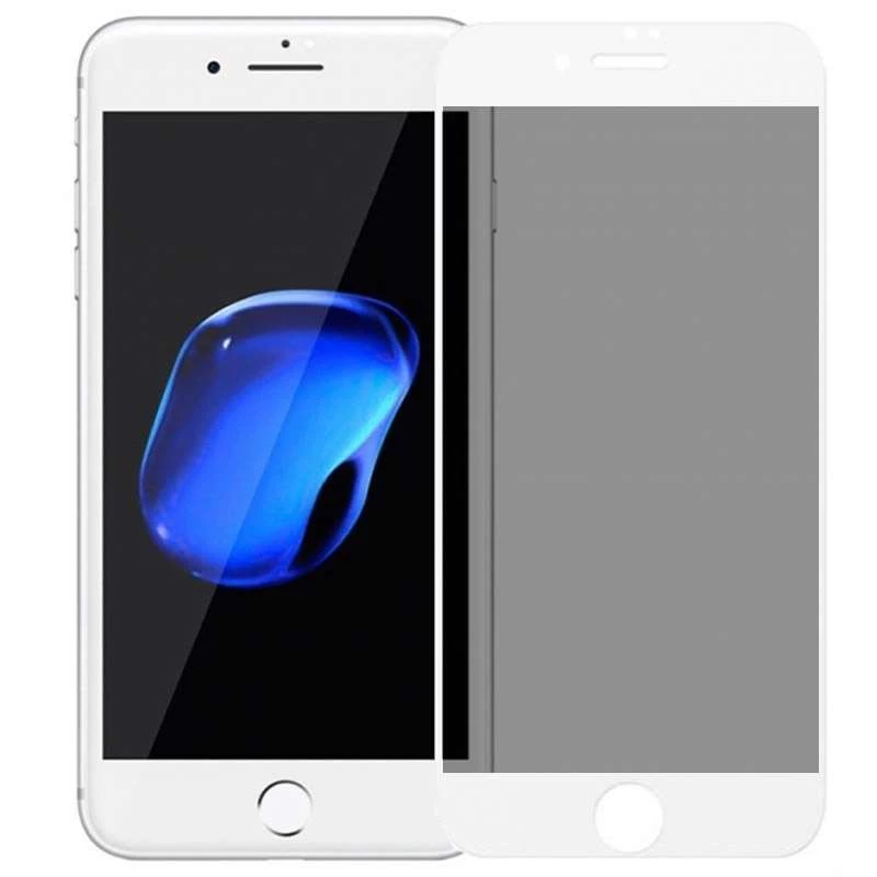 

Защитное стекло с эффектом анти-шпион для Apple iPhone 7 plus / 8 plus (Белый), Білий