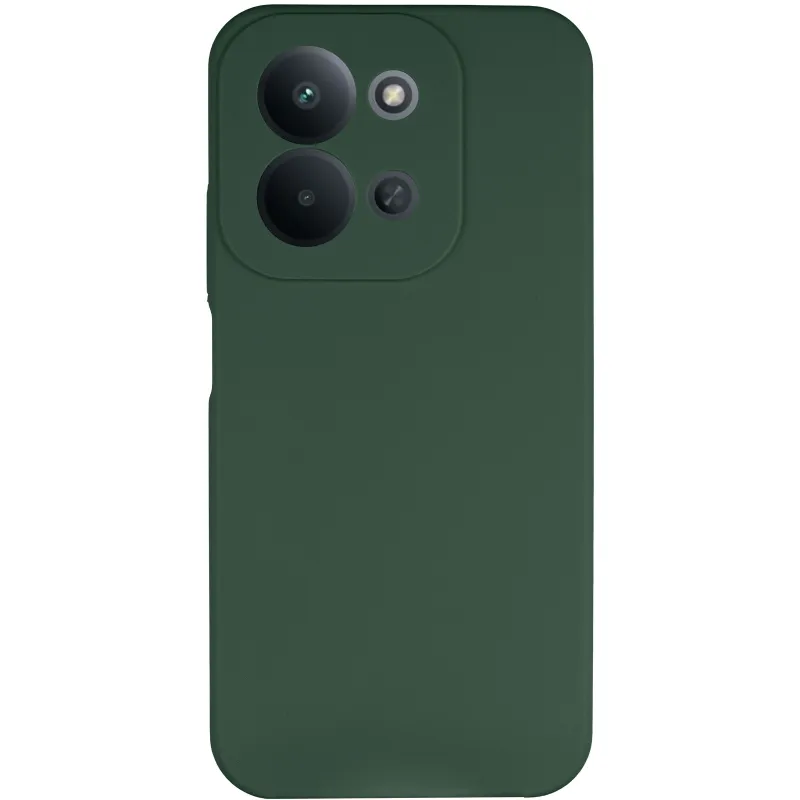 Чехол Silicone Case Lakshmi Premium з закритою камерою на Xiaomi Poco C85 (Global) – Зеленый / Cyprus Green. Фото 3 из 6