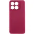 Цветной силиконовый чехол GETMAN с закрытой камерой на Motorola Moto G86 Power – Бордовый / Marsala. Фото 1 из 1