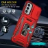Ударопрочный чехол Square Ring c шторкой на камеру для Samsung Galaxy M13 4G – Красный / Red. Фото 4 Ударопрочный чехол Square Ring c шторкой на камеру для Samsung Galaxy M13 4G – Красный / Red. Фото 4 из 7