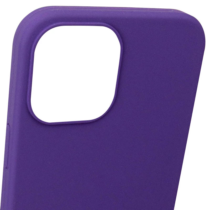 Чохол з закритим низом Silicone Case на Apple iPhone 16 – Фіолетовий / Amethyst. Фото 12 з 12