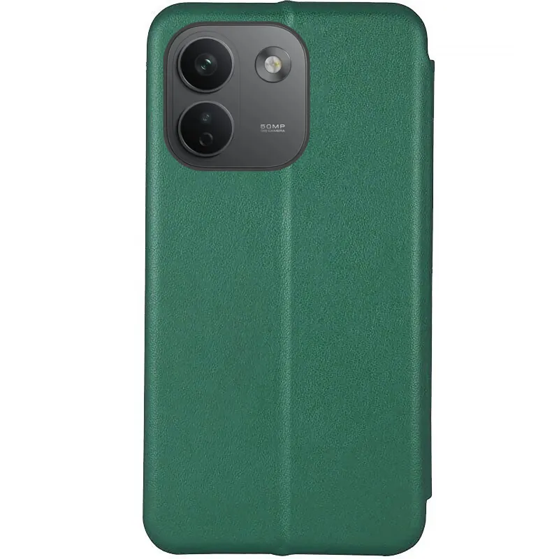 Чехол-книжка классический для Xiaomi Redmi Note 17 Pro Max – Зеленый. Фото 2 из 3