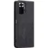 Шкіряний чохол-книжка CaseMe Velvet Nubuck для Xiaomi Redmi Note 10 Pro – Black. Фото 5 з 6