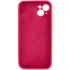 Чохол Silk Full Protective (AA) NO LOGO для Apple iPhone 16 Plus – Червоний / Rose Red. Фото 5 з 7