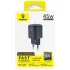 МЗП Baseus EnerFill FN22 Fast Charger PD45W (1USB-C) (E01233) – Cosmic Black. Фото 2 з 5
