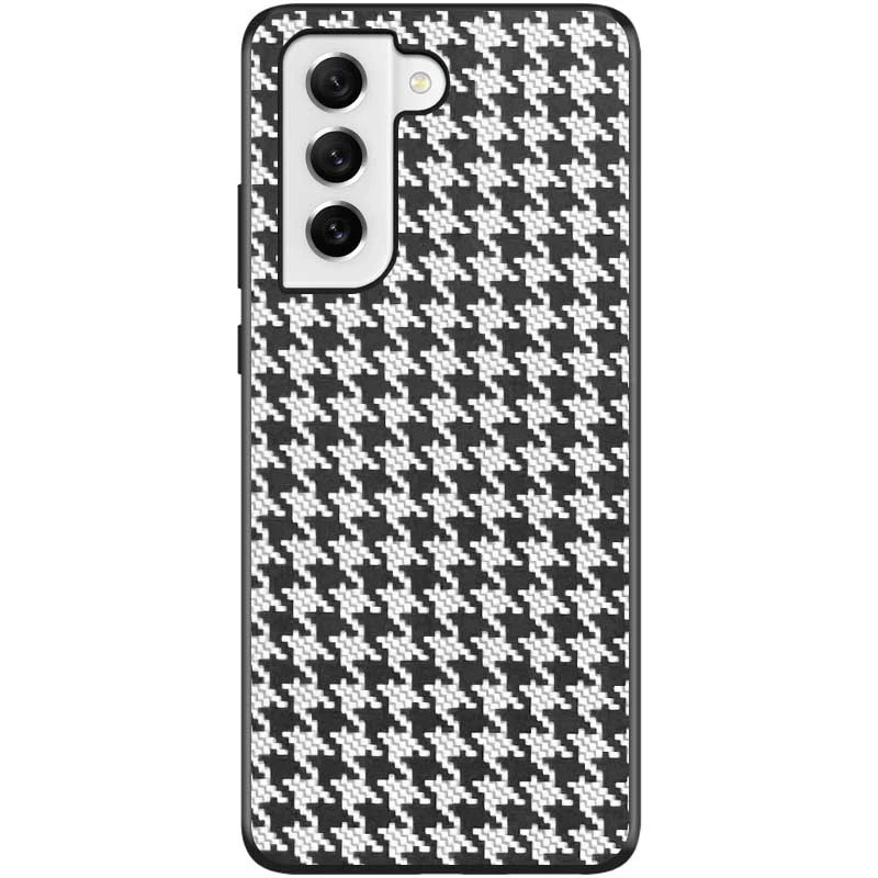 Чохол TPU+PC Grid для Samsung Galaxy S21 FE – White. Фото 1 з 1