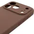 Чехол Silk Full Camera Protective (AA) NO LOGO для Apple iPhone 17 Pro Max (6.9") – Коричневый / Brown. Фото 4 из 5