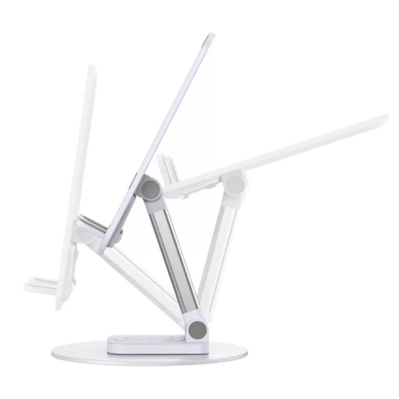 Підставка для планшетів WIWU ZM109 Desktoop Rotation Stand – White. Фото 5 з 6