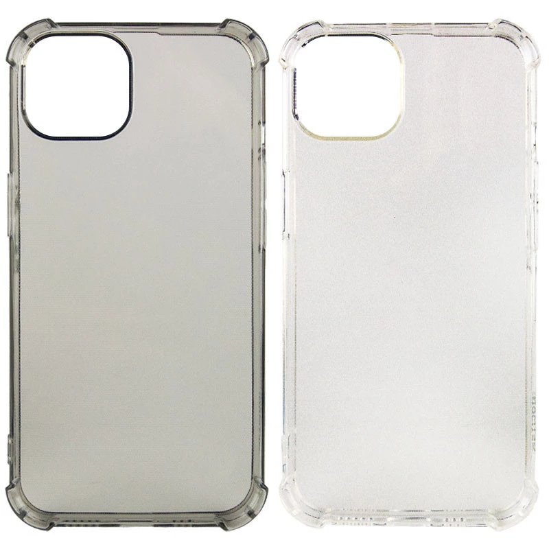 Ультратонкий силиконовый чехол GETMAN с крытыми бортами для Apple iPhone 13 (6.1") фото 1 из 1